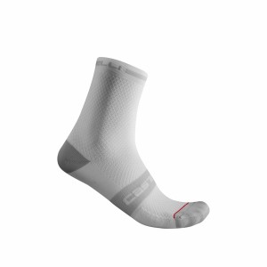 Calcetines Castelli SUPERLEGGERA T 12 Hombre Blancas | FGPHUOM-43