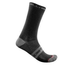 Calcetines Castelli SUPERLEGGERA T 18 Hombre Negras | LPIAKXC-90