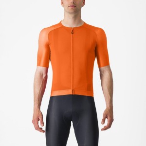 Camiseta Castelli AERO RACE 7.0 Hombre Naranjas | ZGCRWUX-68