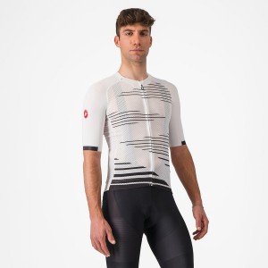 Camiseta Castelli CLIMBER'S 4.0 Hombre Blancas Negras | HDRYGWC-36