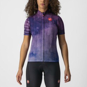 Camiseta Castelli RIDE WITH REGGIE Mujer Multicolor | WGEKQDB-21