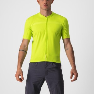 Camiseta Castelli UNLIMITED ALLROAD Hombre Verde Claro | NCTGUSV-51