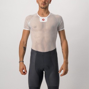 Capa Base Castelli CORE MESH 3 SS Hombre Blancas | MQSKRGL-10