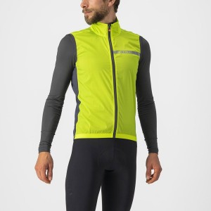 Chaleco Castelli SQUADRA STRETCH Hombre Verde Claro Gris Oscuro | JCTBMIV-24