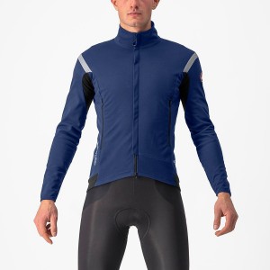 Chaquetas Castelli PERFETTO RoS 2 Hombre Azules Plateadas | QJATORW-72