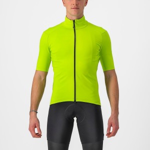 Chaquetas Castelli PERFETTO RoS 2 WIND Hombre Verde Claro | CPQAJXU-53