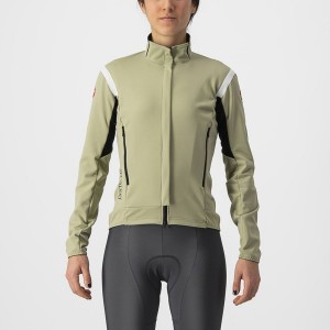 Chaquetas Castelli PERFETTO RoS 2 W Mujer Verde | OHBVPMR-72