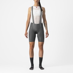 Culottes Con Tirantes Castelli FREE AERO RC W Mujer Gris | SEZJNUA-62