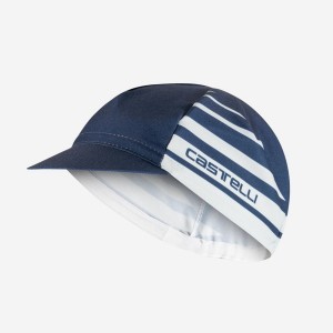 Gorra Castelli CLASSICO Hombre Azules Plateadas Gris | WMTEIQB-34