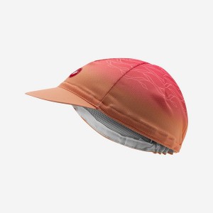 Gorra Castelli CLIMBER'S 2 Mujer Naranjas | MXZWAOG-78