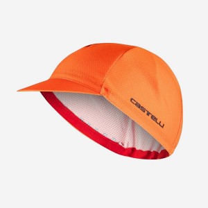 Gorra Castelli ROSSO CORSA 2 Hombre Naranjas | MLNQWSO-90