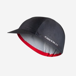 Gorra Castelli ROSSO CORSA 2 Hombre Negras | SURKDFN-85