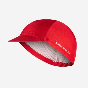 Gorra Castelli ROSSO CORSA 2 Hombre Rojas | TDZAUEJ-09