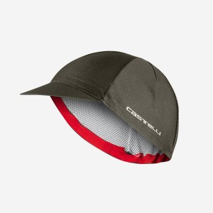 Gorra Castelli ROSSO CORSA 2 Hombre Verde Oscuro | XBKNSQU-38