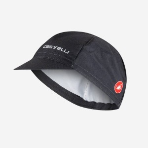 Gorra Castelli VELOCISSIMA Mujer Negras | XDGCQUJ-05