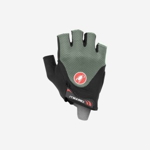 Guantes Castelli ARENBERG GEL 2 Hombre Verde | EWMXNJP-37