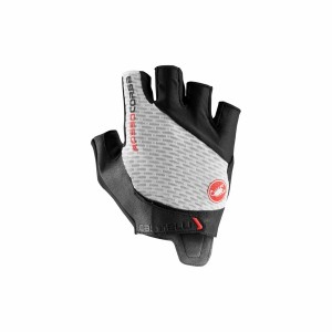 Guantes Castelli ROSSO CORSA PRO V Hombre Blancas | PEXMWVQ-48