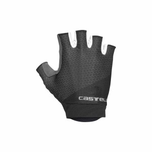 Guantes Castelli ROUBAIX GEL 2 Mujer Negras | MRTSAQN-42