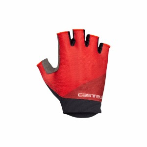 Guantes Castelli ROUBAIX GEL 2 Mujer Rojas | BOPKMJL-27