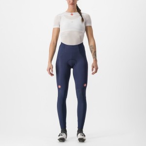 Leggins Castelli SORPASSO RoS W Mujer Azules Plateadas | BPILGVX-96