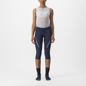 Leggins Castelli VELOCISSIMA 3 KNICKER Mujer Azules Moradas Blancas | ELZYADF-05