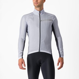 Proteccion Castelli SQUADRA STRETCH Hombre Plateadas Gris Gris Oscuro | CHINLED-46