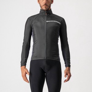 Proteccion Castelli SQUADRA STRETCH Hombre Negras Gris Oscuro | YNJMLDH-37