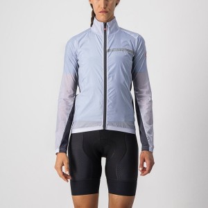 Proteccion Castelli SQUADRA STRETCH W Mujer Plateadas Gris Gris Oscuro | GVFBTZX-93