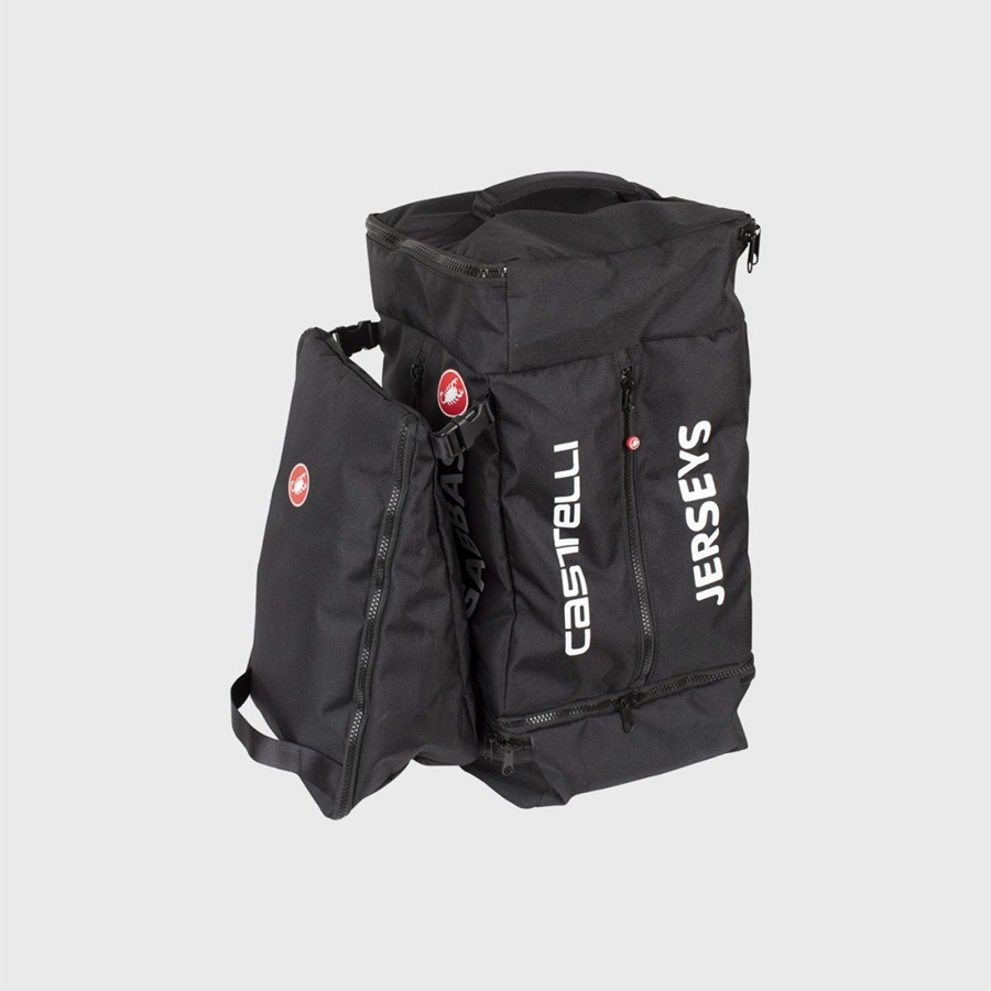 Bolsas Castelli PRO RACE RAIN Mujer Negras | JQKUORY-41