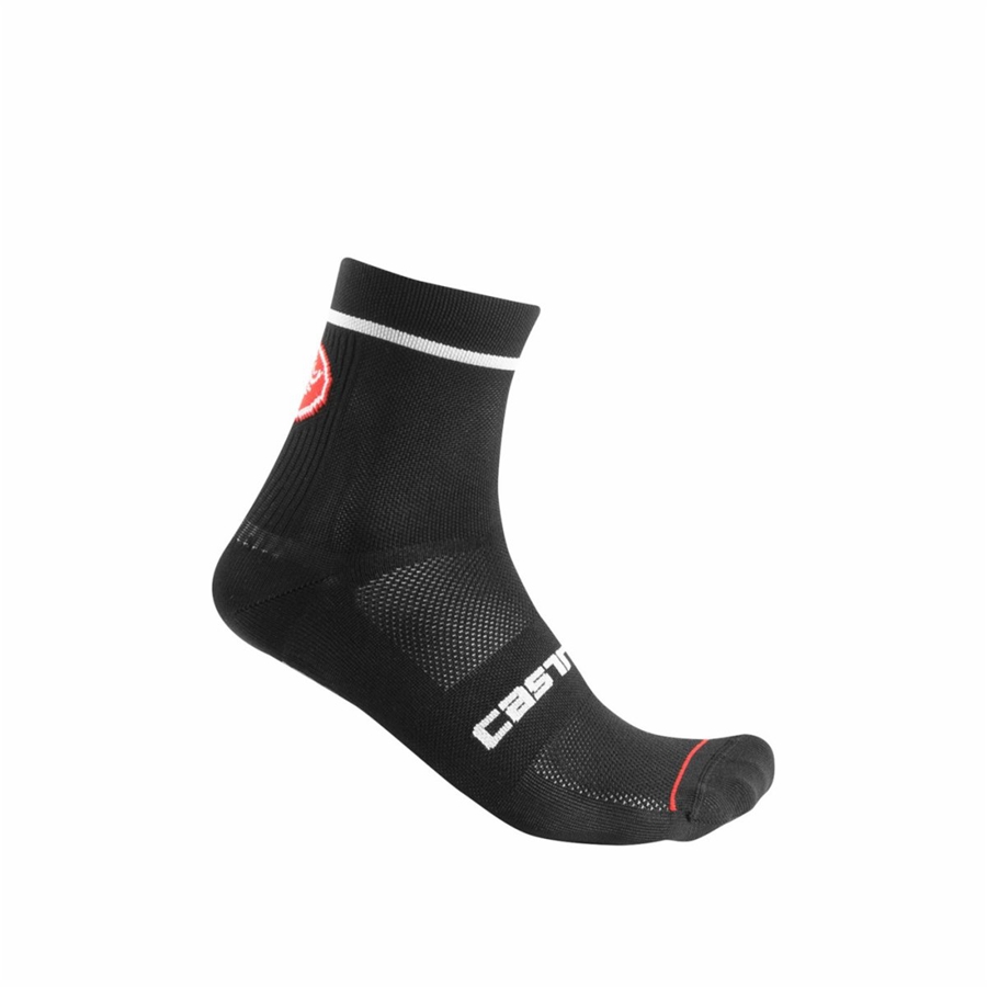 Calcetines Castelli ENTRATA 9 Hombre Negras | ACMQVYF-26