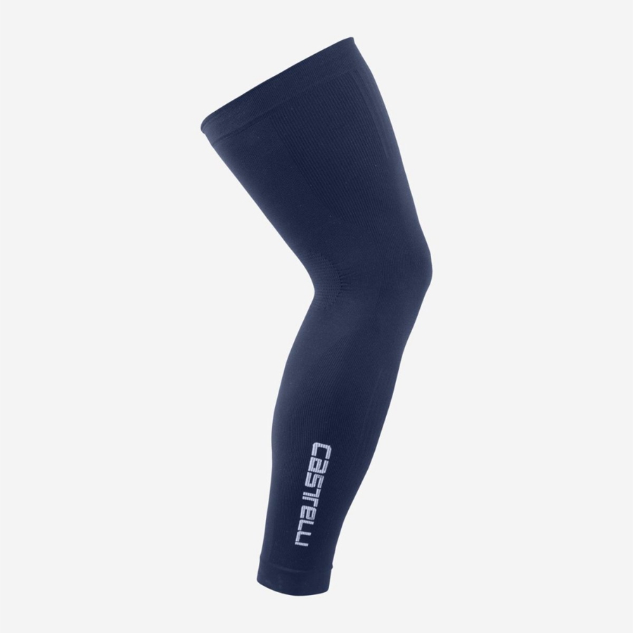 Calentador De Pierna Castelli PRO SEAMLESS Hombre Azules | MPNVRBH-83