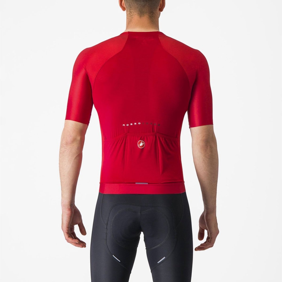 Camiseta Castelli AERO RACE 7.0 Hombre Rojas | HNJDLQT-94