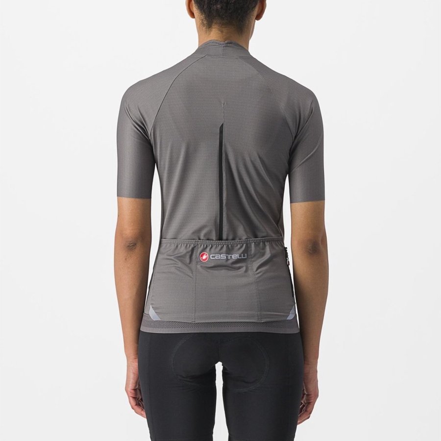 Camiseta Castelli ENDURANCE W Mujer Gris | TACJWDF-53