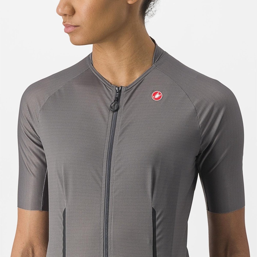 Camiseta Castelli ENDURANCE W Mujer Gris | TACJWDF-53