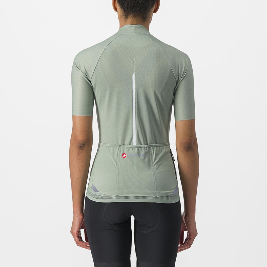 Camiseta Castelli ENDURANCE W Mujer Verde | YUMATZI-24