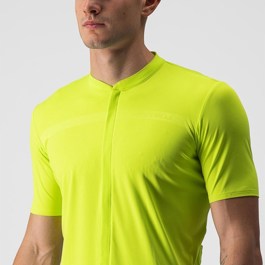 Camiseta Castelli UNLIMITED ALLROAD Hombre Verde Claro | NCTGUSV-51