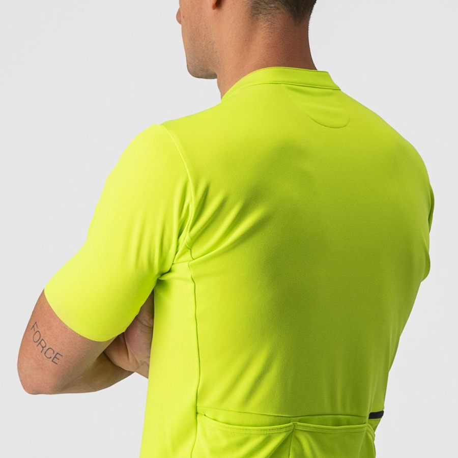 Camiseta Castelli UNLIMITED ALLROAD Hombre Verde Claro | NCTGUSV-51