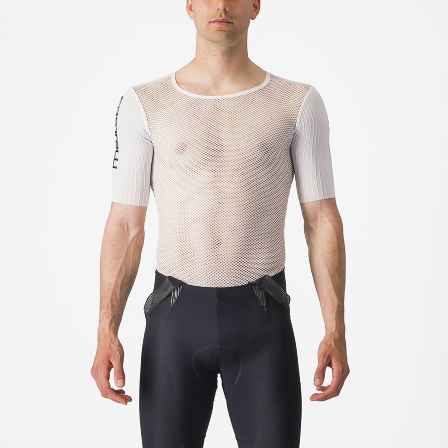 Capa Base Castelli BOLERO SS Hombre Blancas | YEPGOMS-91