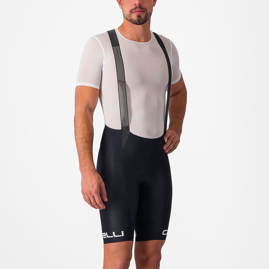 Capa Base Castelli PRO MESH 2.0 SHORT SLEEVE Hombre Blancas | GPOAMRB-18