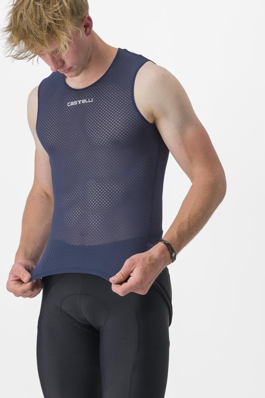 Capa Base Castelli PRO MESH 2.0 SLEEVELESS Hombre Azules | LPKEIMN-17