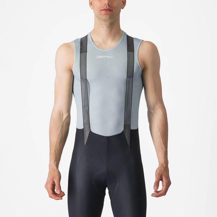 Capa Base Castelli PRO MESH 2.0 SLEEVELESS Hombre Azules | JFWCDPZ-46