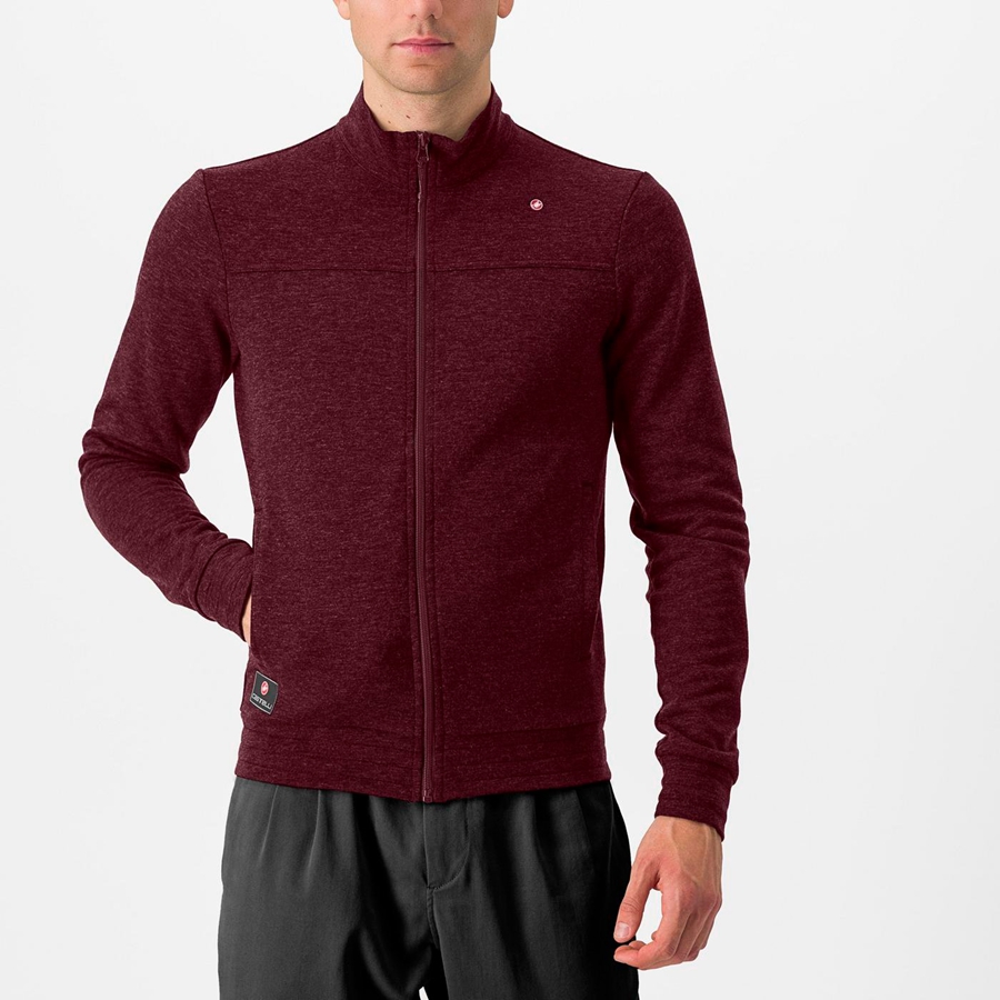 Casual Castelli VIGORELLI TRACK Hombre Burdeos Oscuro | EUHQNTA-74