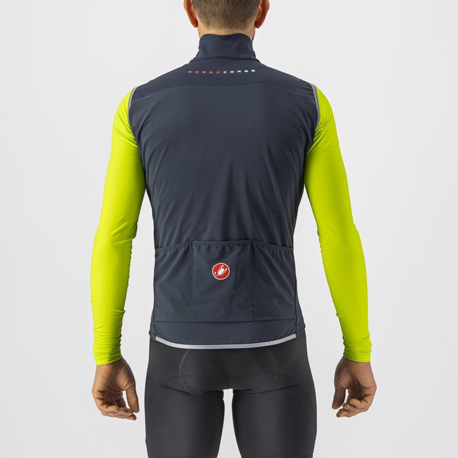 Chaleco Castelli PERFETTO RoS 2 Hombre Azules | GXHZYPM-61