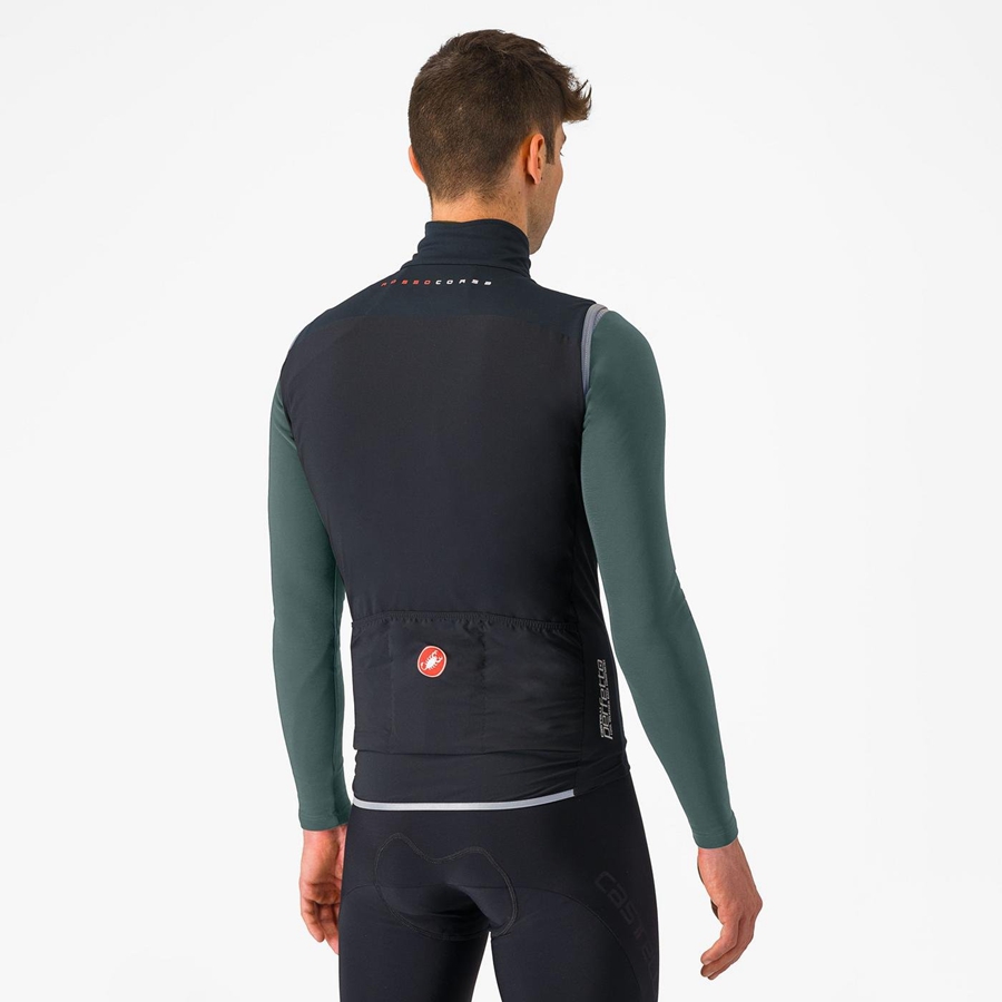 Chaleco Castelli PERFETTO RoS 2 Hombre Negras | CFBXUSJ-96