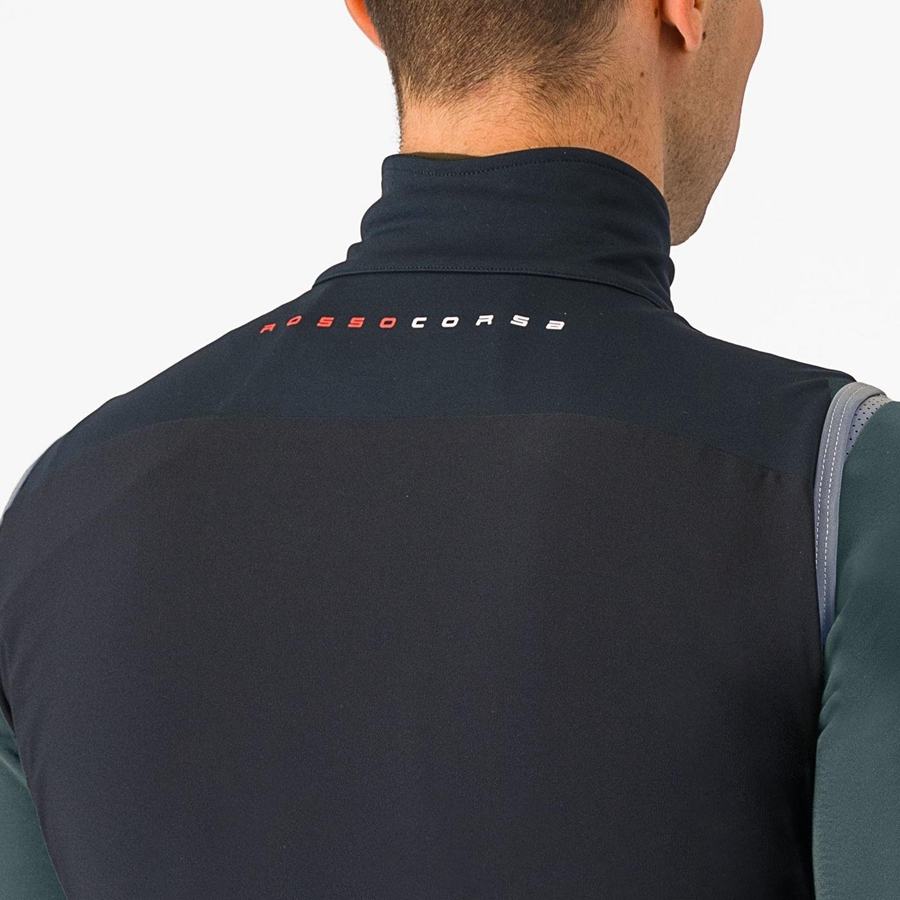 Chaleco Castelli PERFETTO RoS 2 Hombre Negras | CFBXUSJ-96