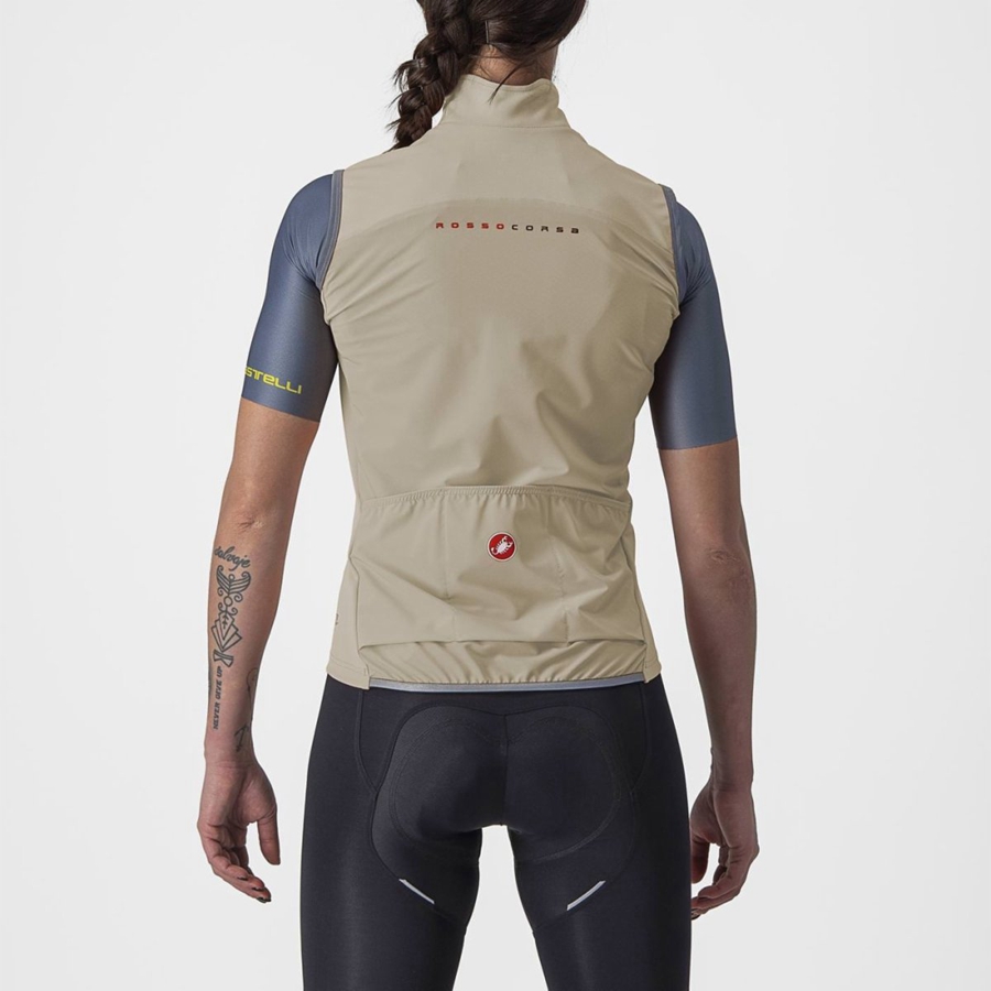 Chaleco Castelli PERFETTO RoS 2 W Mujer Gris | DJAZQRH-65