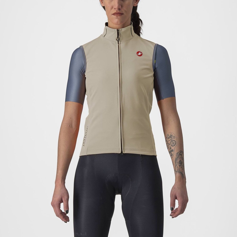 Chaleco Castelli PERFETTO RoS 2 W Mujer Gris | DJAZQRH-65