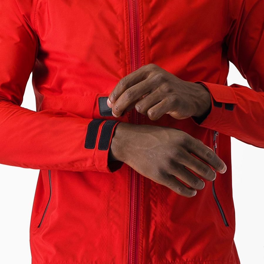 Chaquetas Castelli TRAIL GT Hombre Rojas | OEQKUZD-24