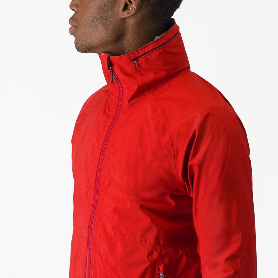 Chaquetas Castelli TRAIL GT Hombre Rojas | OEQKUZD-24