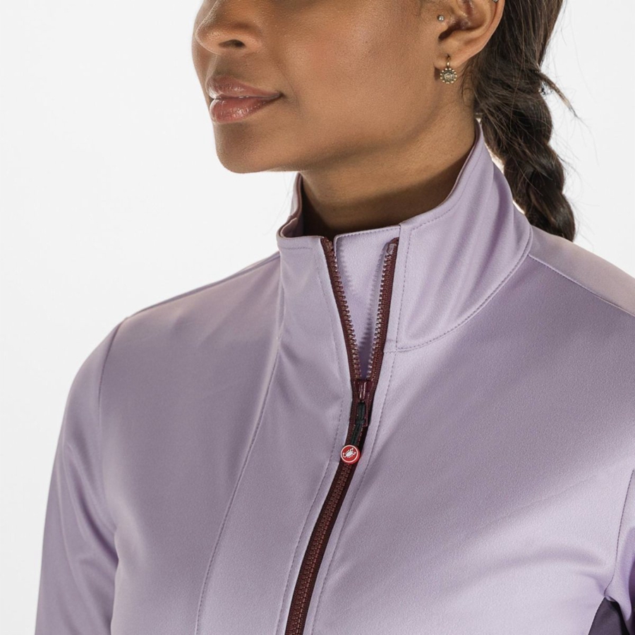 Chaquetas Castelli TRANSITION 2 W Mujer Moradas | NMBVHJT-81